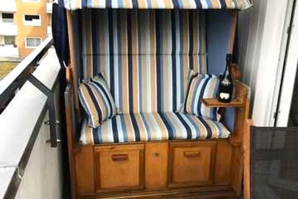 Balkon Ferienwohnung im Haus Nordland App 46