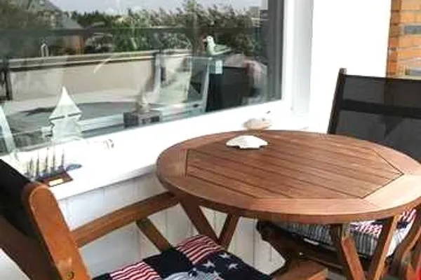 Balkon Ferienwohnung im Haus Nordland App 46