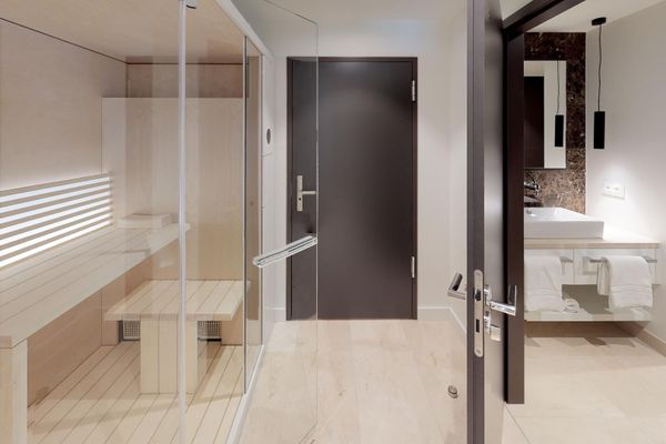 Strandnahes Luxus-Apartment mit Sauna an der Ostsee