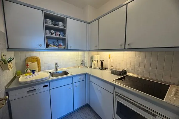 Küche / Küchenzeile Ferienwohnung im Haus Nordland App 44