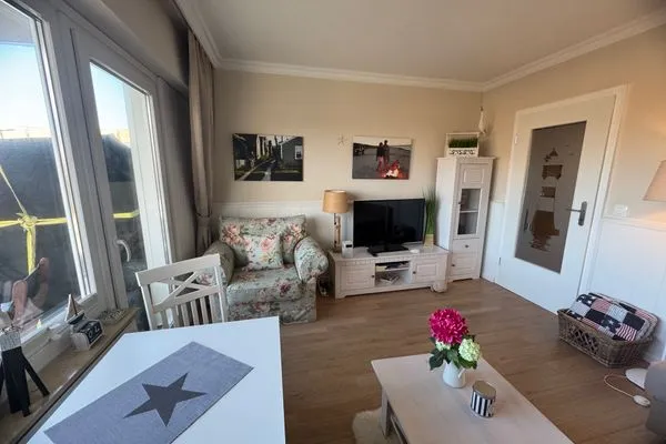 Wohnzimmer Ferienwohnung im Haus Nordland App 46