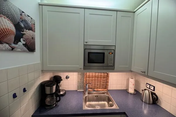 Küche / Küchenzeile Ferienwohnung im Haus Nordland App 46