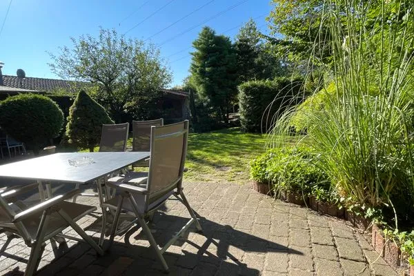 Terrasse  Unser Landhaus - Lastering Ferienhäuser & Apartments