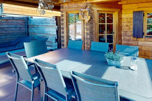 Terrace  Ferienhaus Loisachufer