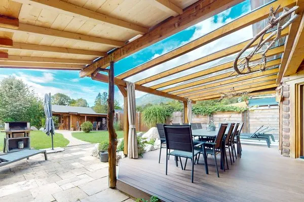 Terrace  Ferienhaus Loisachufer