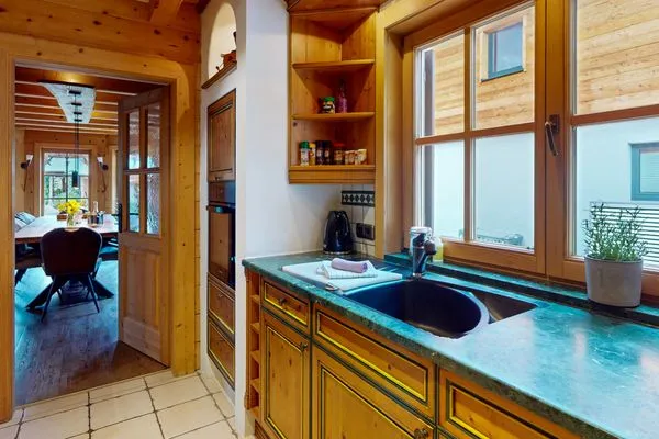 Kitchen  Ferienhaus Loisachufer