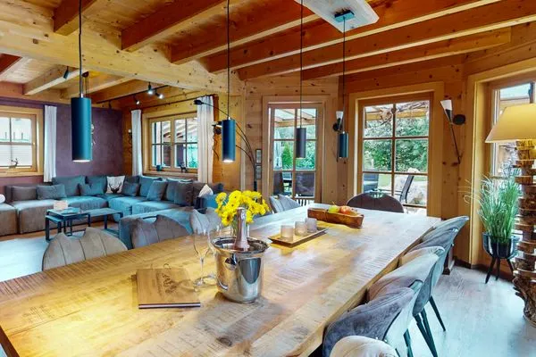 Living room  Ferienhaus Loisachufer