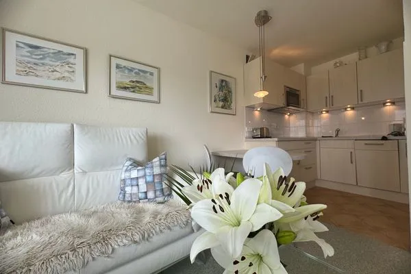 Wohnzimmer Ferienwohnung im Haus Nordland Nordland, App 54