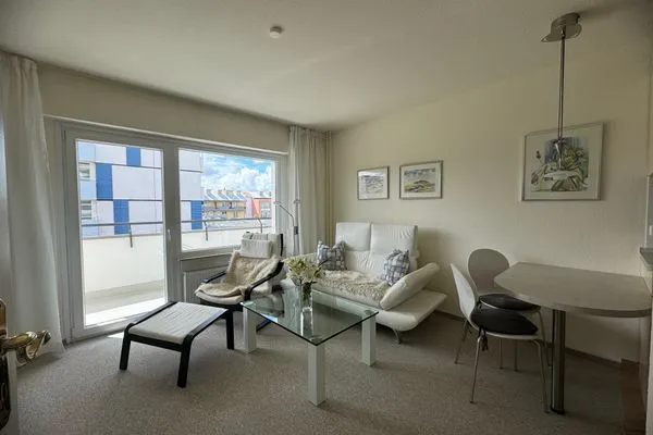 Wohnzimmer Ferienwohnung im Haus Nordland Nordland, App 54