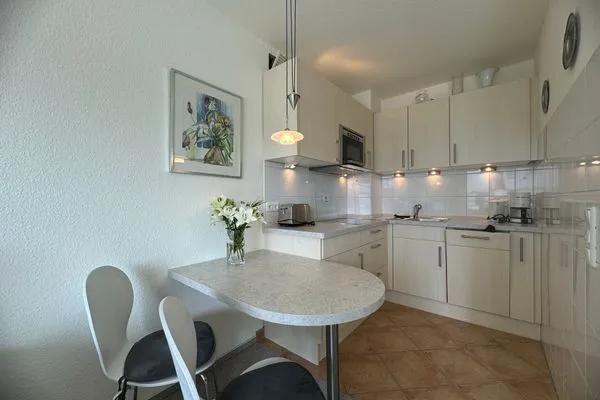 Küche / Küchenzeile Ferienwohnung im Haus Nordland Nordland, App 54