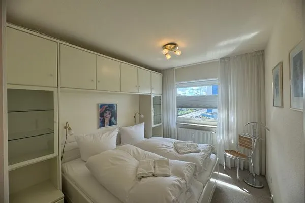 Schlafzimmer Ferienwohnung im Haus Nordland Nordland, App 54