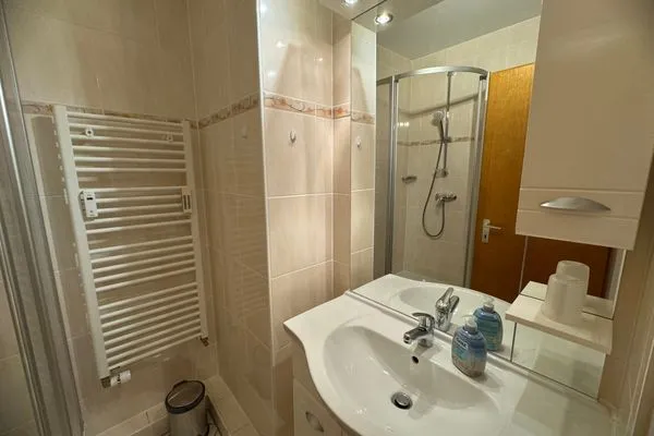 Badezimmer Ferienwohnung im Haus Nordland App 78