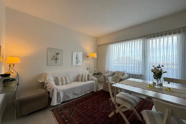 Wohnzimmer Ferienwohnung im Haus Nordland App 95