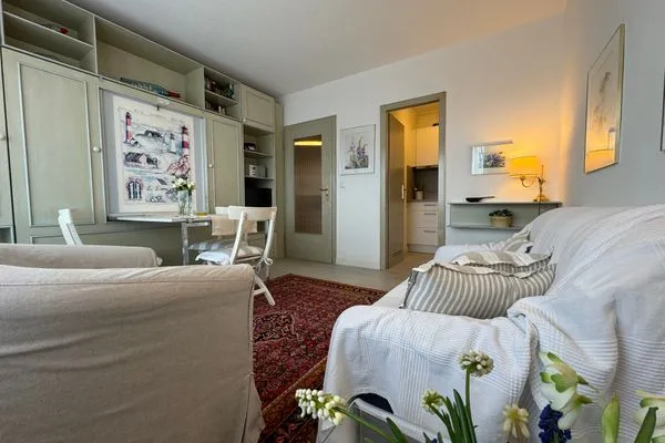 Wohnzimmer Ferienwohnung im Haus Nordland App 95