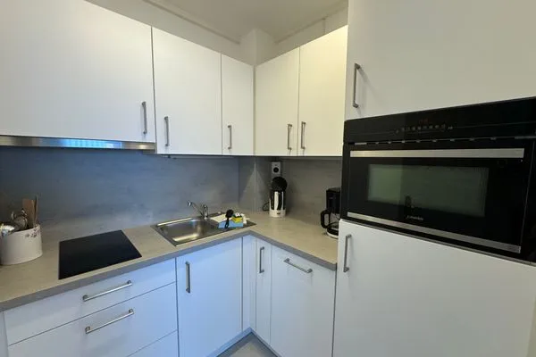 Küche / Küchenzeile Ferienwohnung im Haus Nordland App 95