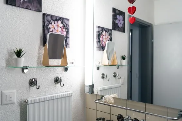 Bathroom  Apartment Panoramablick