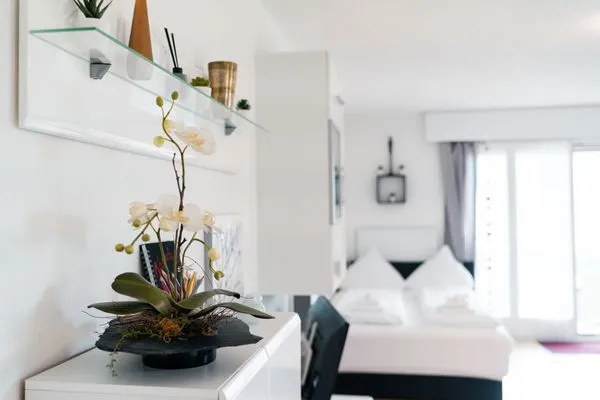 Bedroom  Apartment Panoramablick