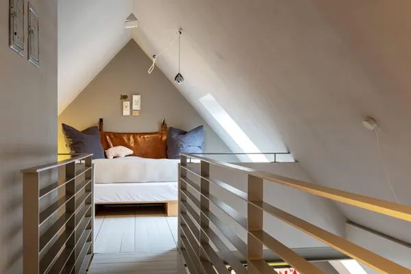 Gemütliche Galerie über dem Wohnbereich  Haifischsieben