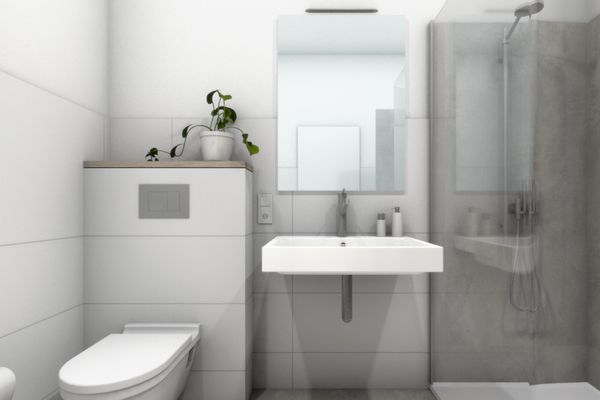  Haus Derk Juist - Wohnung 1 Borkum - Badezimmer