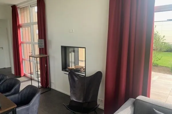  Marina Strandbad Chalet RiverLodge mit Zaun Haus Nr. 94