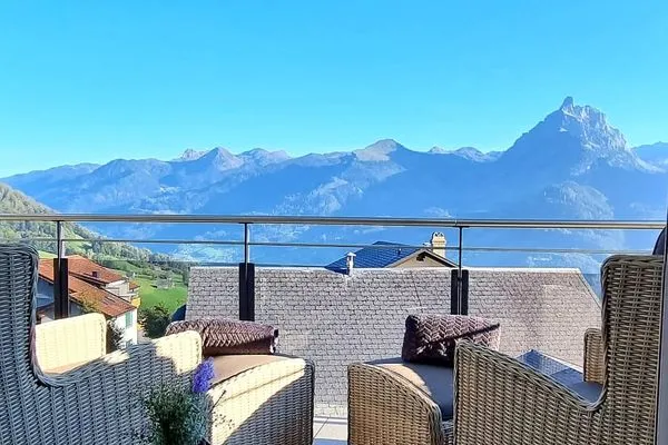 Balcony  Apartment Panoramablick