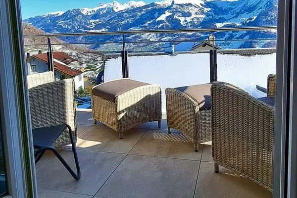 Balcony  Apartment Panoramablick