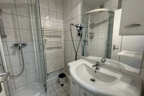 Badezimmer Ferienwohnung im Haus Nordland App 61