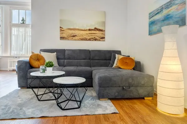 Wohnzimmer  Villa Anna, Whg. Bernstein