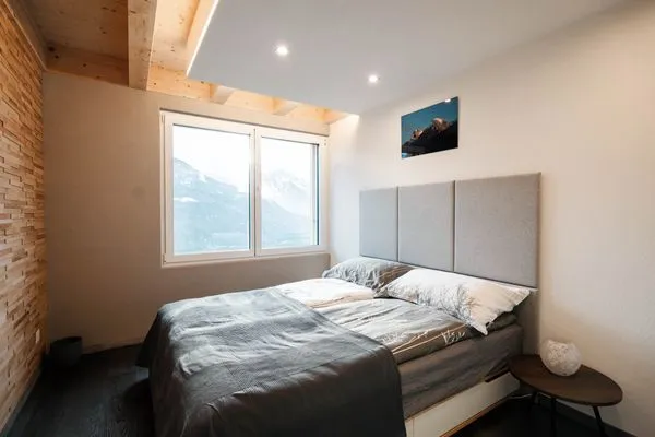 Bedroom  Chalet Lehni mit separatem Apartment