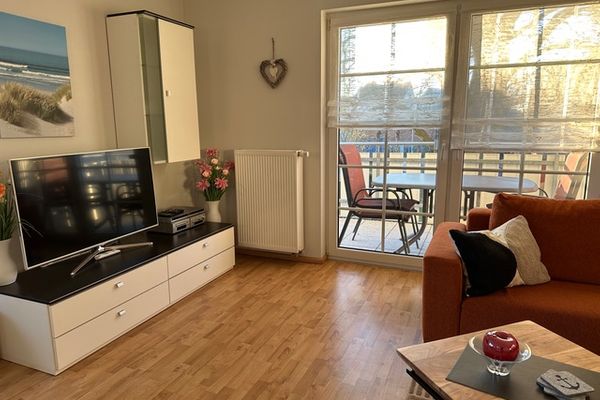  Friedenstraße 5 Wohnung Rotbuche Zingst - Wohnzimmer