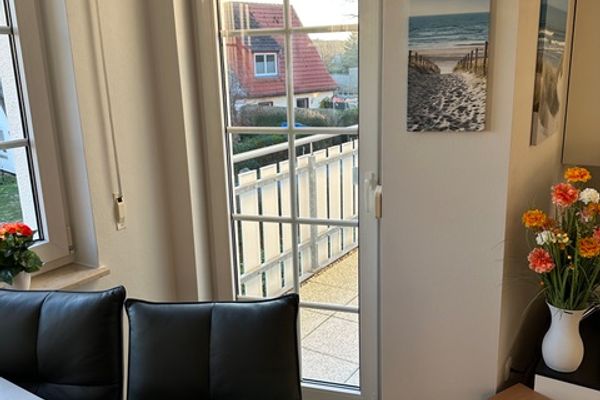  Friedenstraße 5 Wohnung Rotbuche Zingst - Wohnzimmer