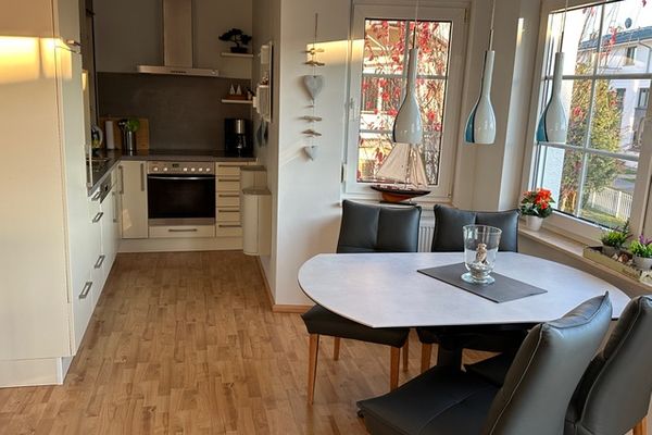  Friedenstraße 5 Wohnung Rotbuche Zingst - Küche / Küchenzeile