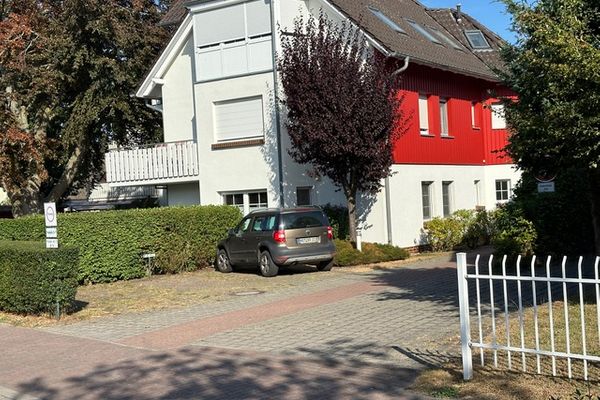  Friedenstraße 5 Wohnung Rotbuche Zingst - Gartenblick