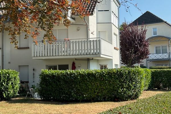  Friedenstraße 5 Wohnung Rotbuche Zingst - Gartenblick