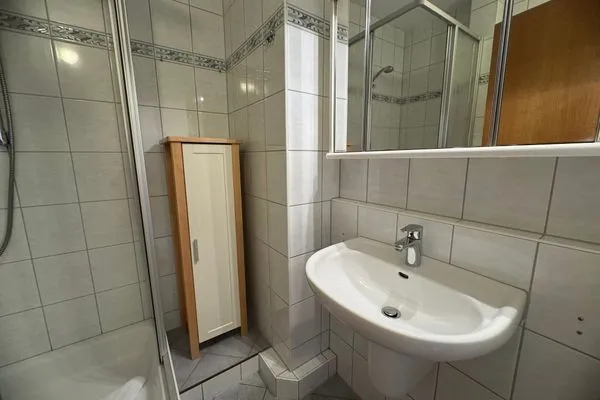 Badezimmer Ferienwohnung im Haus Nordland App 47 (Hund)