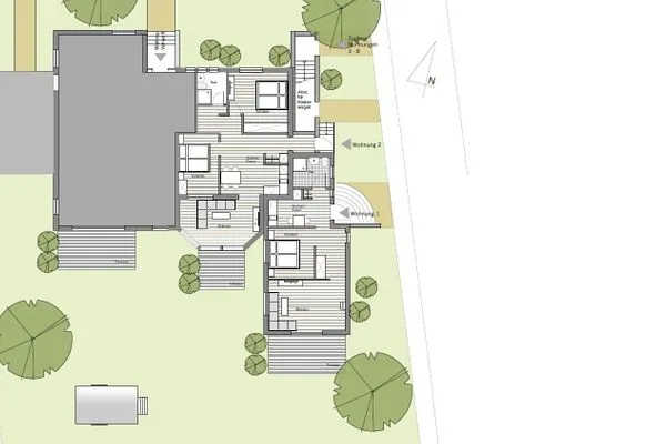 Grundriss Seaside Ferienwohnung 2