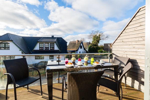  Rosenberg 41 Suite Möwe Zingst - Balkon