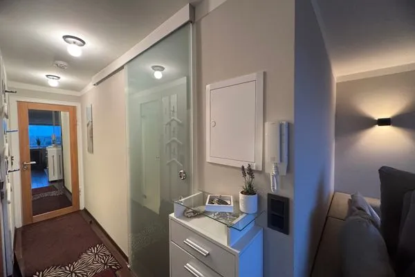 Flur Ferienwohnung Brandenburgerstr. 11 - Dühne16 mit kleinem Meerblick