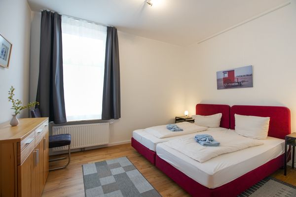  Haus Derk Juist - Wohnung 8 Borkum - Schlafzimmer