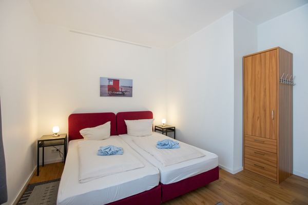  Haus Derk Juist - Wohnung 8 Borkum - Schlafzimmer