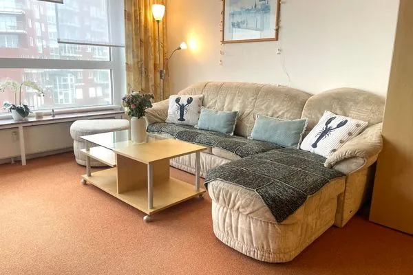 Frische Brise FeWo 03.09 Sahlenburg - Wohnzimmer