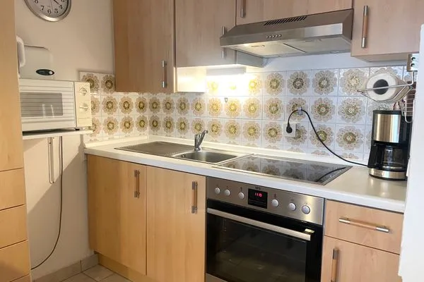 Frische Brise FeWo 03.09 Sahlenburg - Küche / Küchenzeile