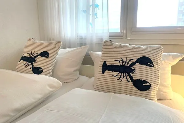 Frische Brise FeWo 03.09 Sahlenburg - Schlafzimmer