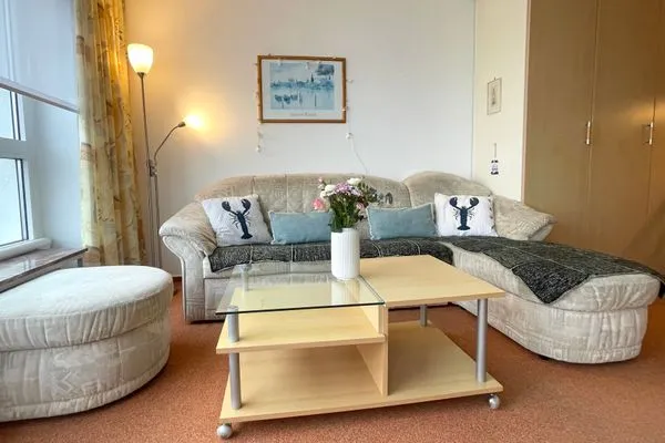 Frische Brise FeWo 03.09 Sahlenburg - Wohnzimmer