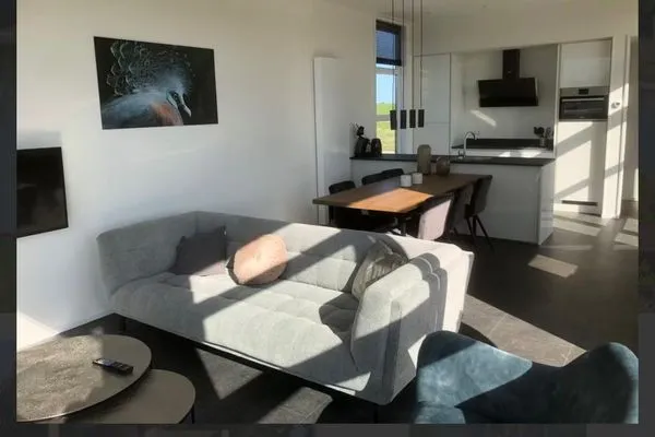  Marina Strandbad Chalet Waterlijn mit Zaun Haus Nr. 91