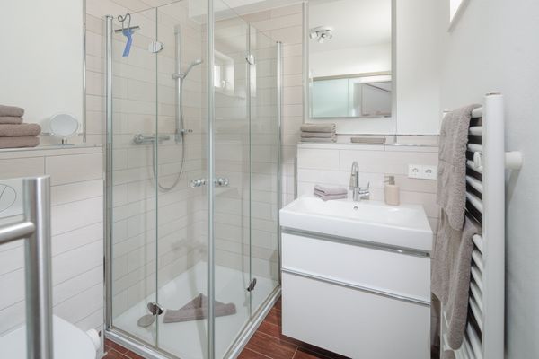 Norderneyer Sonnendecks Ney's Time Norderney-Stadt - Badezimmer