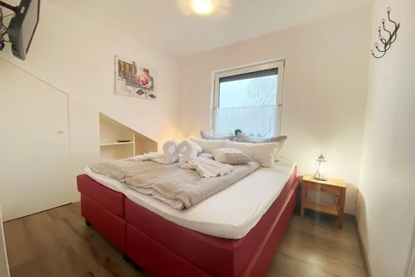 Schlafzimmer Haus am Kurpark Wohnung 21