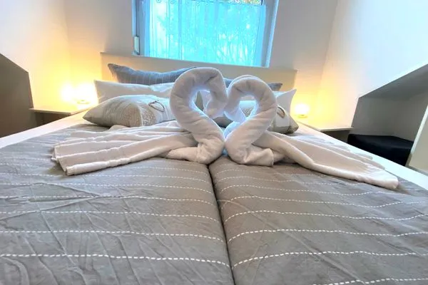 Bett Haus am Kurpark Wohnung 21