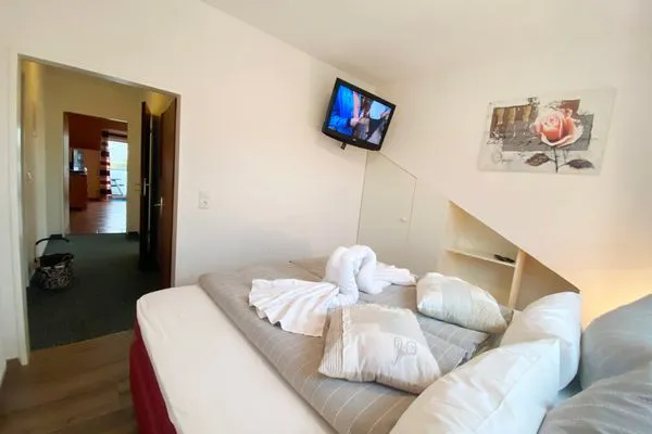 Schlafzimmer Haus am Kurpark Wohnung 21