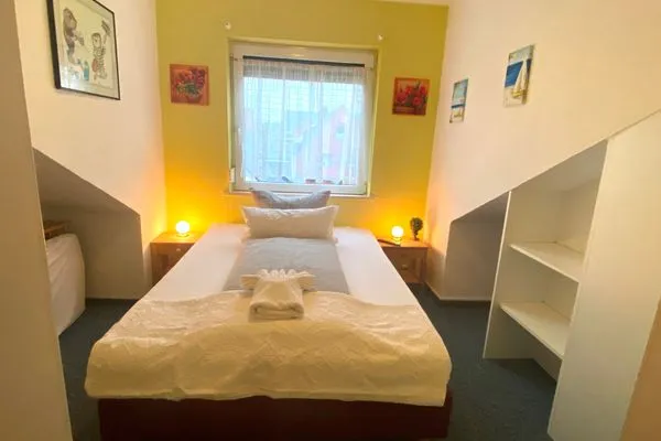 Schlafzimmer Haus am Kurpark Wohnung 21